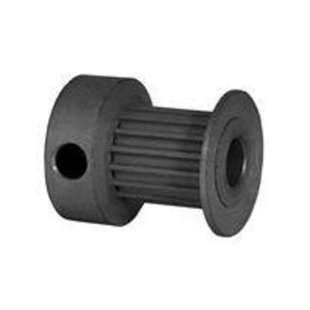 B B MANUFACTURING 16-2P09-6CA2, Timing Pulley, Aluminum, Clear Anodized 16-2P09-6CA2